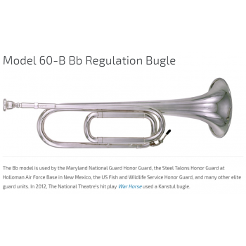 KÈN INSTRUMENTS - REGULATION BUGLES-Model 60-B Bb Regulation Bugle